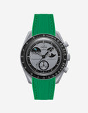 MoonSwatch Mission To Earth Phase Watch (Rubber Strap) - OM Luxury