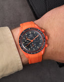 MoonSwatch Mission to Earth - Lava (Rubber Strap) - OM Luxury