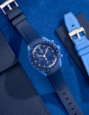MoonSwatch Mission to Neptune (Rubber Strap) - OM Luxury